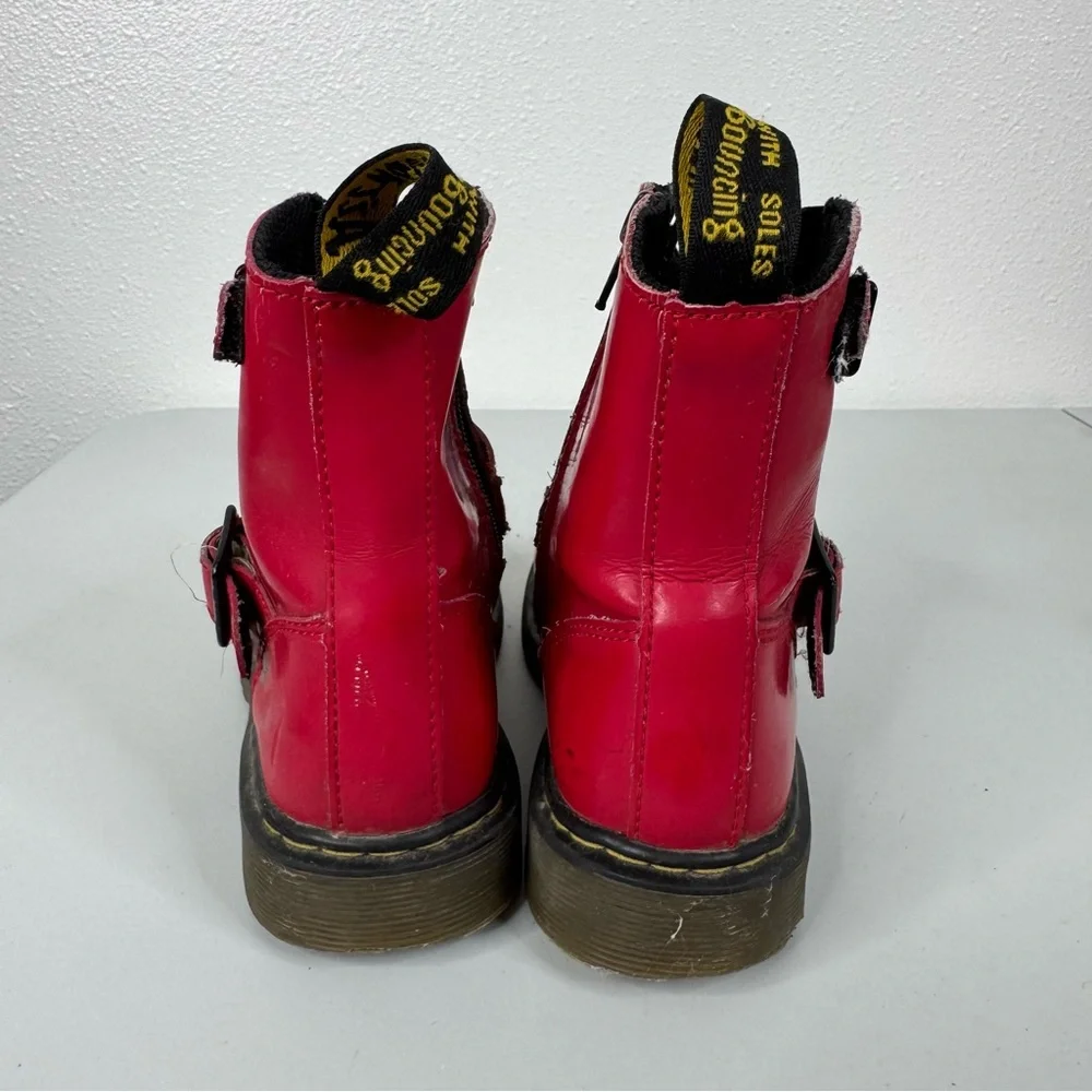 Dr.‎ Martens Red Boots Size 1